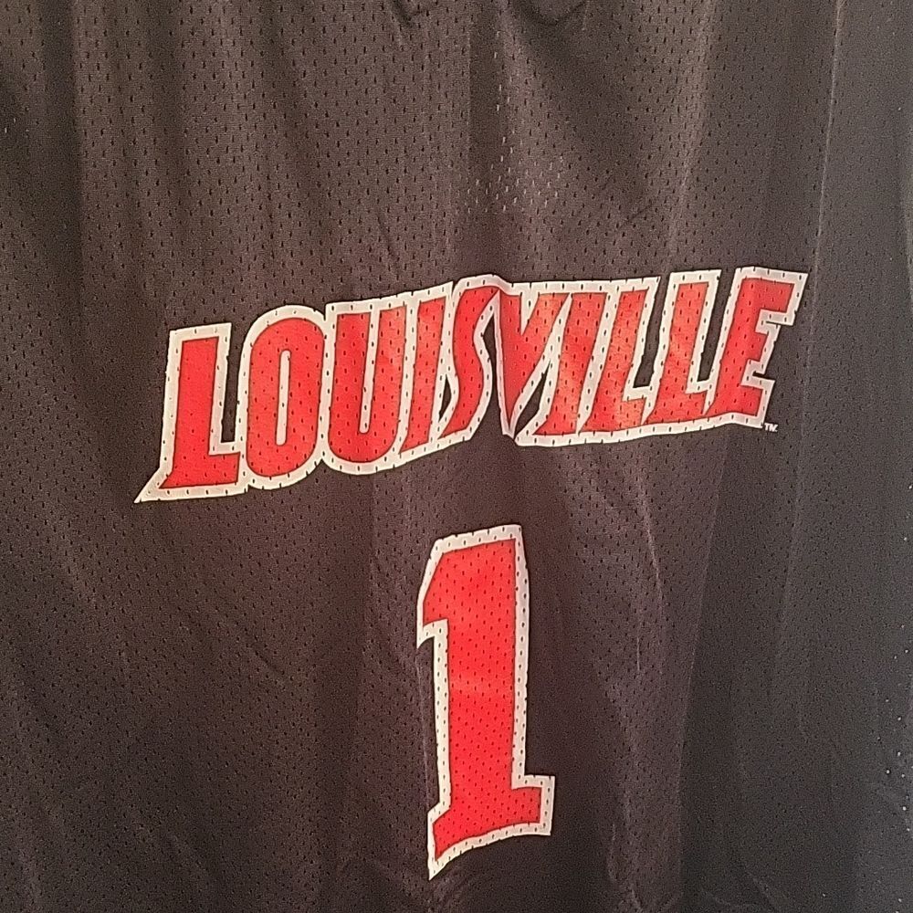 Louisville Black ADIDAS Basketball Jersey